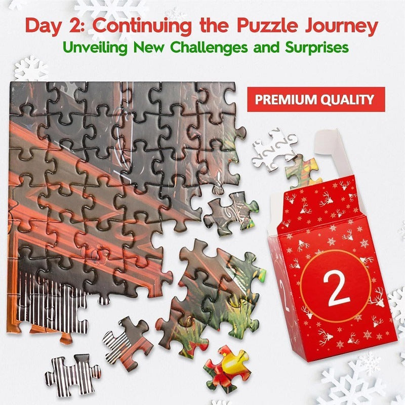 Christmas Countdown Puzzle Blind Box - Bellarte Enchanté Christmas Countdown Puzzle Blind Box